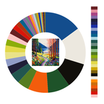 Colour wheel / palette