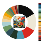 Colour wheel / palette