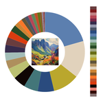 Colour wheel / palette