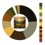 Colour wheel / palette