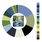 Colour wheel / palette