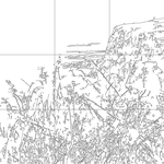 Line drawing with grid