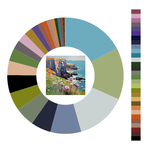 Colour wheel / palette