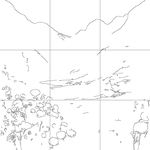 Line drawing with grid