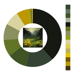 Colour wheel / palette