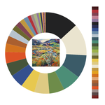 Colour wheel / palette