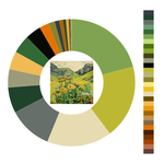 Colour wheel / palette