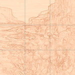 Sepia sketch with grid