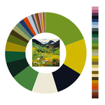 Colour wheel / palette