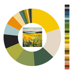 Colour wheel / palette