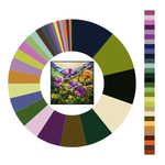 Colour wheel / palette