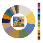 Colour wheel / palette