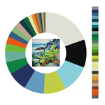 Colour wheel / palette