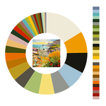 Colour wheel / palette