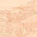 Sepia sketch