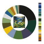 Colour wheel / palette