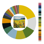 Colour wheel / palette