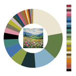 Colour wheel / palette