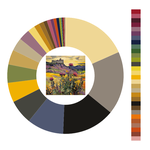 Colour wheel / palette