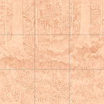 Sepia sketch with grid