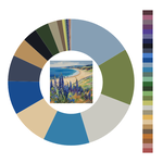 Colour wheel / palette