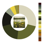 Colour wheel / palette