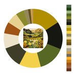 Colour wheel / palette