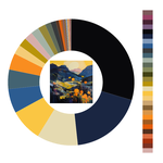 Colour wheel / palette