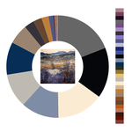 Colour wheel / palette