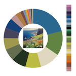 Colour wheel / palette