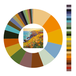 Colour wheel / palette