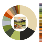 Colour wheel / palette