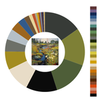 Colour wheel / palette