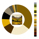 Colour wheel / palette