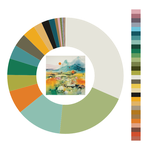 Colour wheel / palette