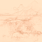 Sepia sketch