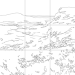 Line drawing with grid