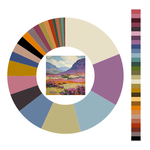 Colour wheel / palette