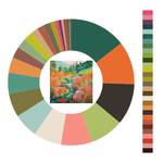 Colour wheel / palette