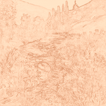 Sepia sketch