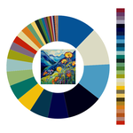 Colour wheel / palette