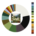 Colour wheel / palette