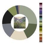 Colour wheel / palette