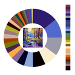 Colour wheel / palette