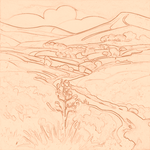 Sepia sketch