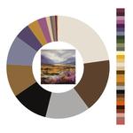 Colour wheel / palette