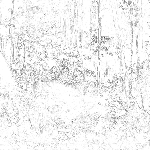 Sketch with grid