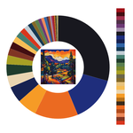 Colour wheel / palette