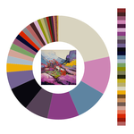 Colour wheel / palette