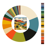 Colour wheel / palette